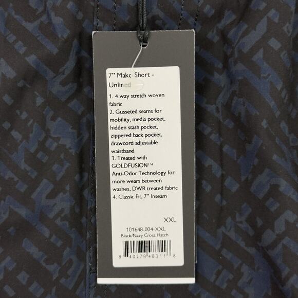 Rhone Mako Shorts Mens XXL Camo 7” Unlined Workout Training Gym Athletic NEW - Picture 11 of 16